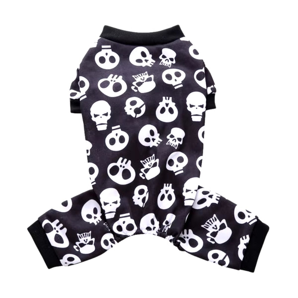 Dog Clothes for Pet Cat Dog Jumpsuits Halloween Clothes for Dogs Coat Jackets Skeleton 