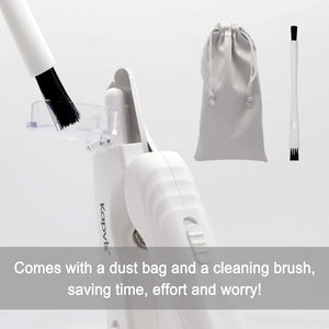 Pet nail trimmer kit with cleaning brush and storage pouch for easy maintenance and storage