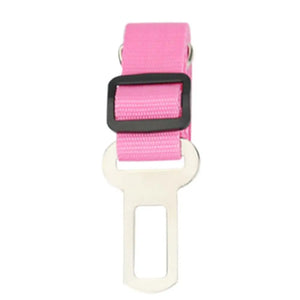 Adjustable pet car seat belt ensuring safety and security for cats and dogs during vehicle travel
