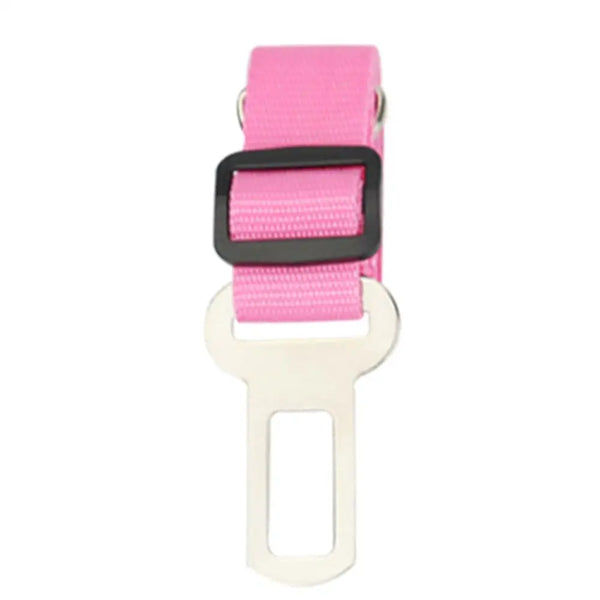 Adjustable pet car seat belt ensuring safety and security for cats and dogs during vehicle travel