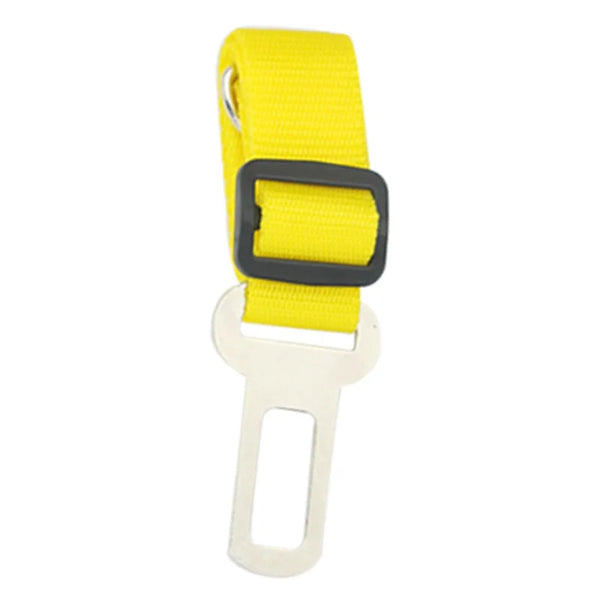 Adjustable pet car seat belt ensuring safety and security for cats and dogs during vehicle travel