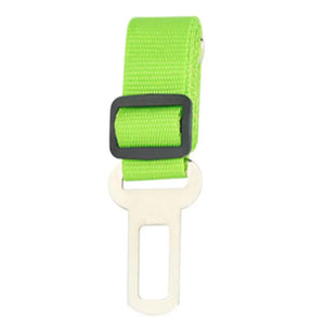 Adjustable pet car seat belt ensuring safety and security for cats and dogs during vehicle travel