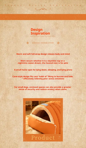 Designed for calm, alert rest. Light Rest Cat Sleeping Bag