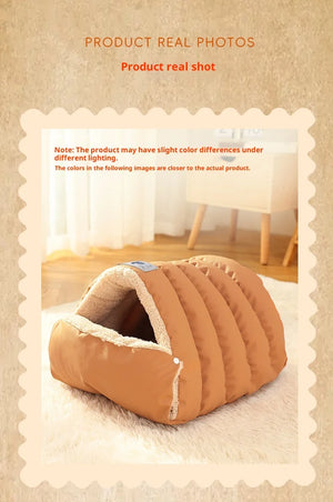 Designed for calm, alert rest. Light Rest Cat Sleeping Bag