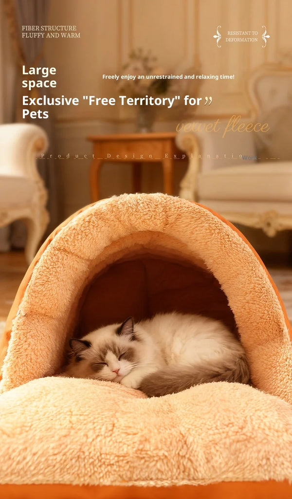 Designed for calm, alert rest. Light Rest Cat Sleeping Bag