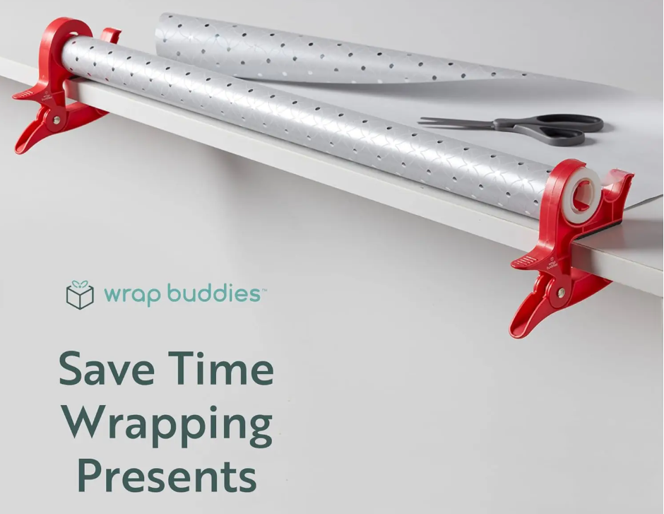 Wrapping Buddy in cherry