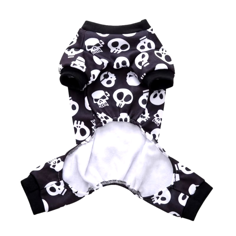 Dog Clothes for Pet Cat Dog Jumpsuits Halloween Clothes for Dogs Coat Jackets Skeleton 