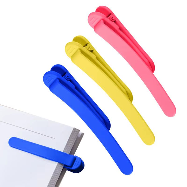 Innovative magnetic bookmark for book lovers, designed to mark and protect pages with style